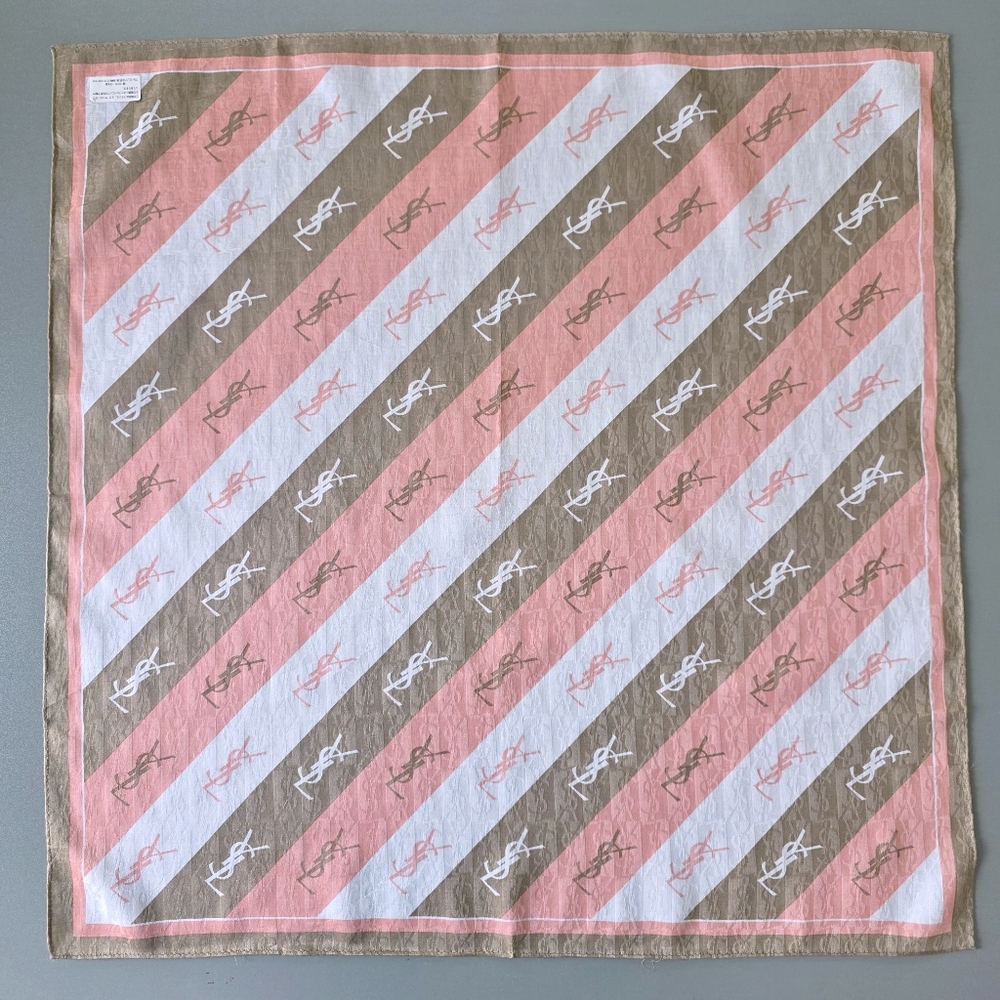 NWOT Yves Saint Laurent Vintage Bandana Scarf